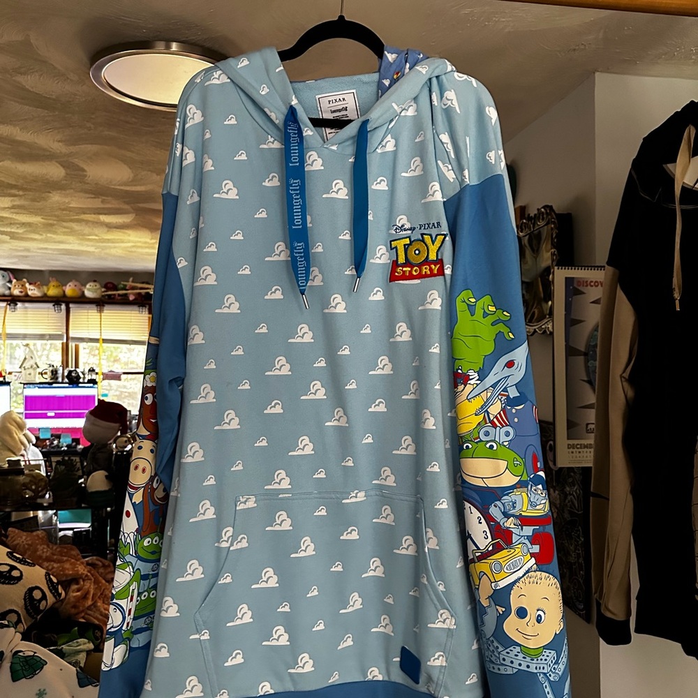 Loungefly Toy Story Blue Hoodie